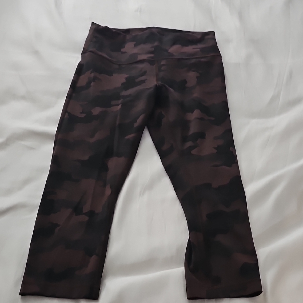 lululemon athletica Brown Camo Leggings